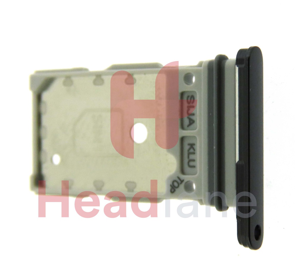 Samsung SM-S901 S906 Galaxy S22 / S22+ / Plus SIM Card Tray (Dual SIM) - Phantom Black