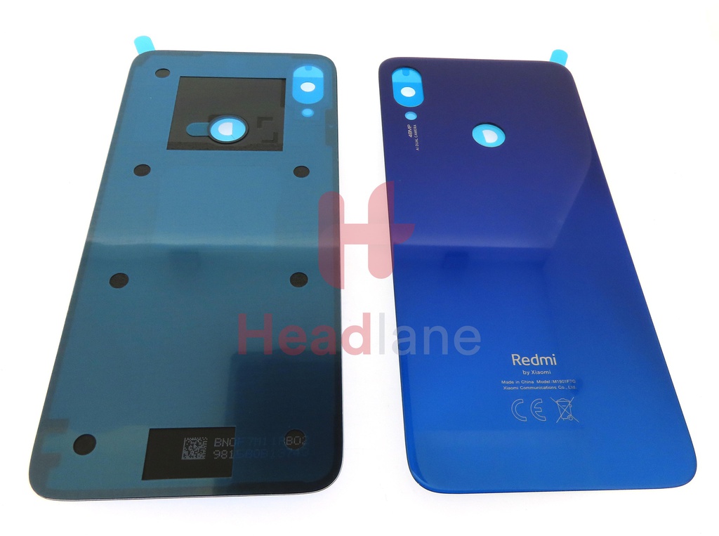 Xiaomi Redmi Note 7 Back / Battery Cover - Blue