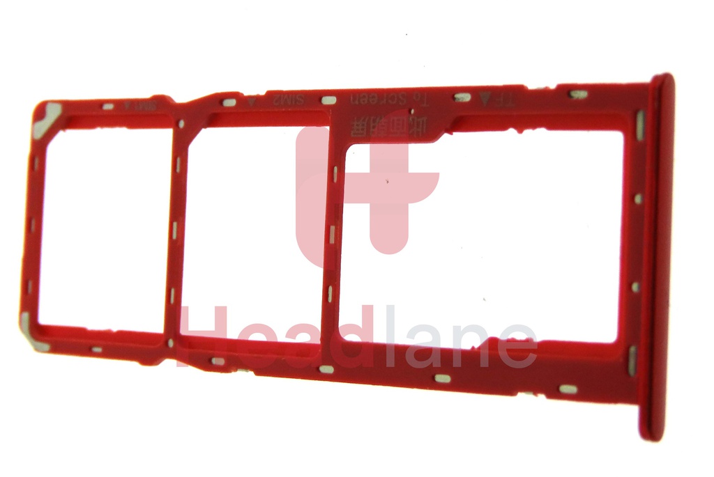 Samsung SM-A207 Galaxy A20s SIM Card Tray (Dual SIM) - Red
