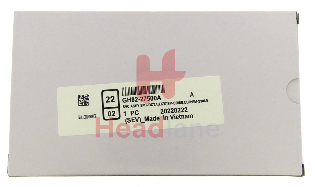 Samsung SM-S906 Galaxy S22+ / Plus LCD Display / Screen + Touch - Phantom Black