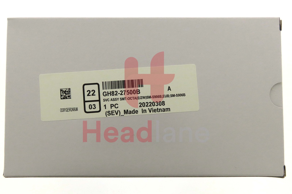 Samsung SM-S906 Galaxy S22+ / Plus LCD Display / Screen + Touch - Phantom White