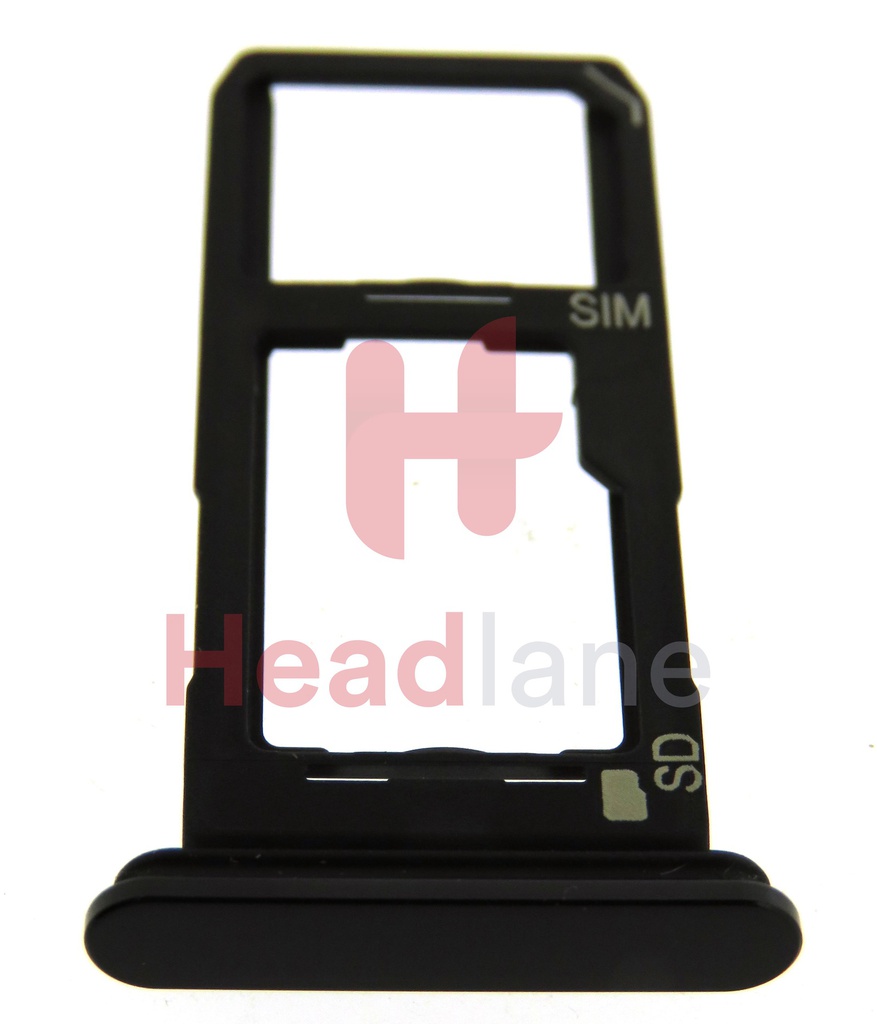 Sony XQ-AT51 Xperia 1 II Memory / SIM Card Tray (Single SIM) - Black