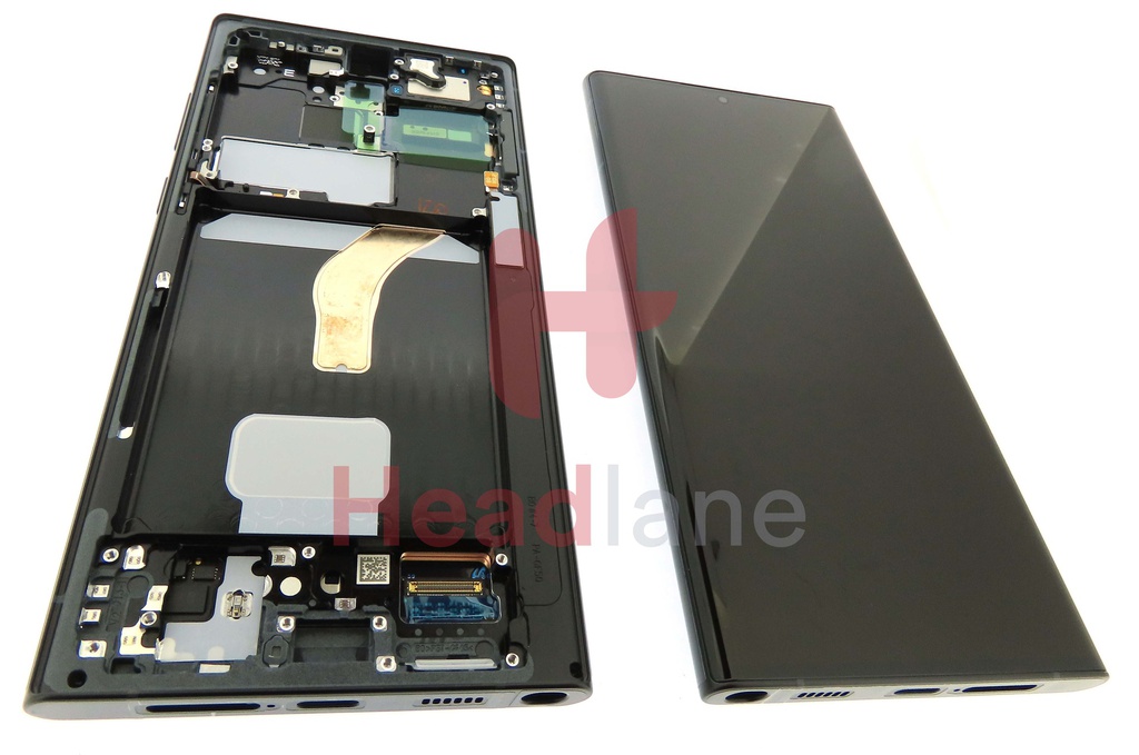 Samsung SM-S908 Galaxy S22 Ultra LCD Display / Screen + Touch - Cream / Sky Blue / Red