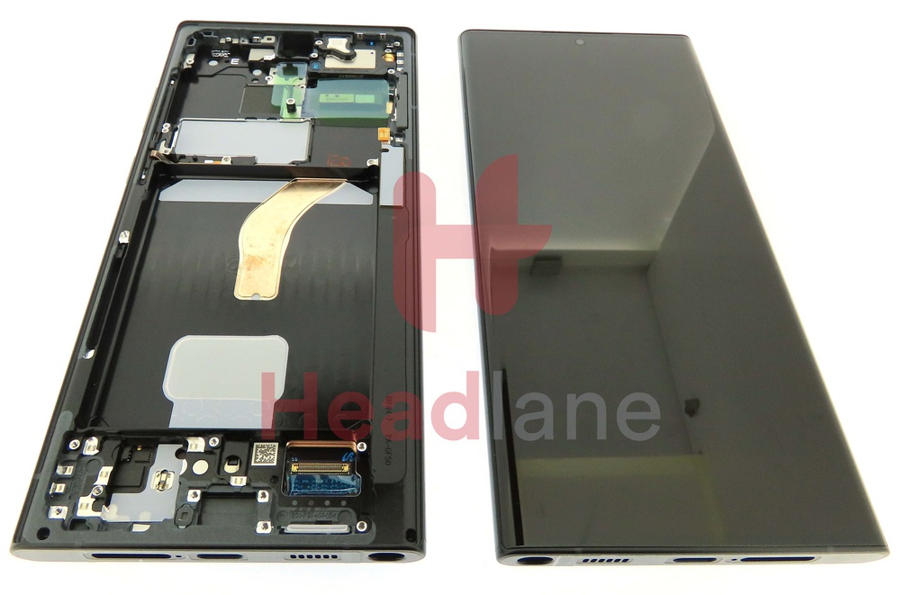 Samsung SM-S908 Galaxy S22 Ultra LCD Display / Screen + Touch - Cream / Sky Blue / Red