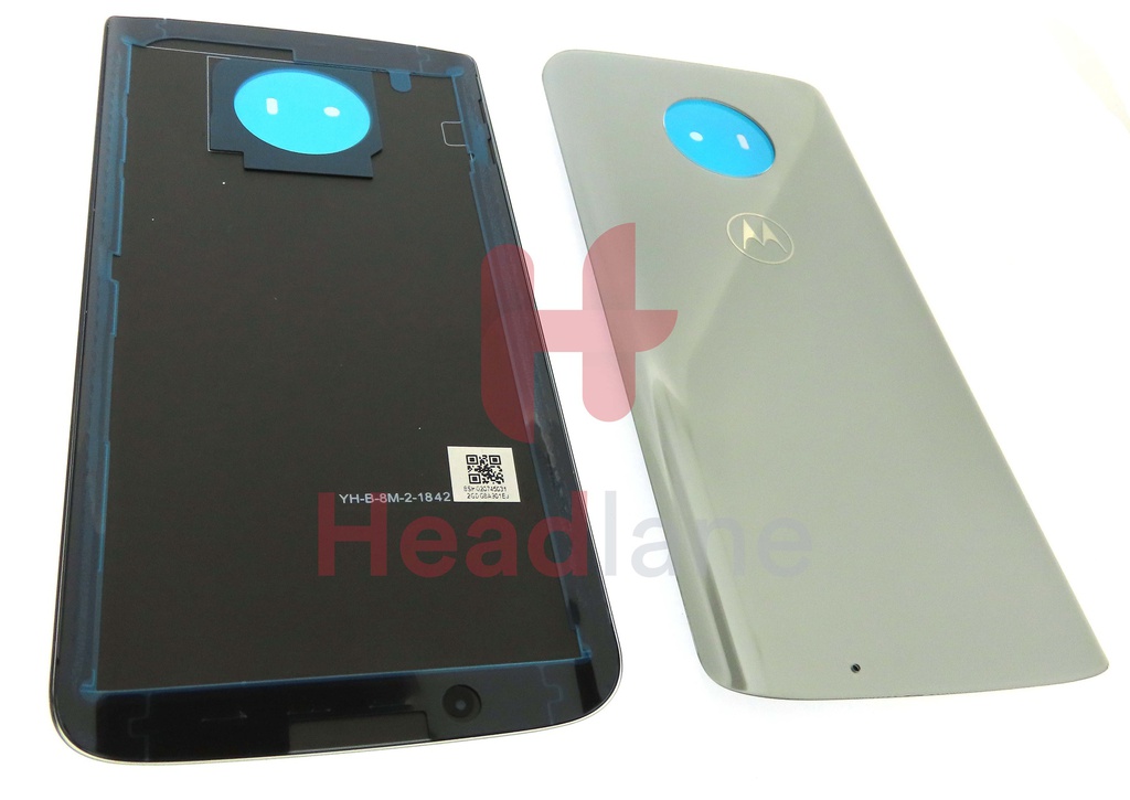 Lenovo / Motorola XT1925 Moto G6 Back / Battery Cover - Silver