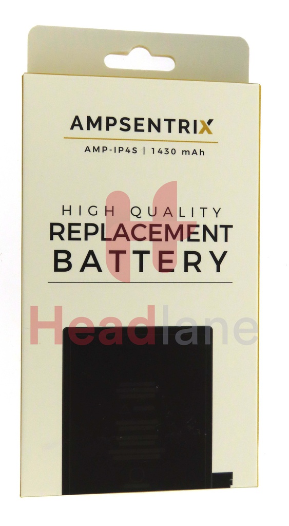 Apple iPhone 4S Compatible Replacement Battery (AmpSentrix)