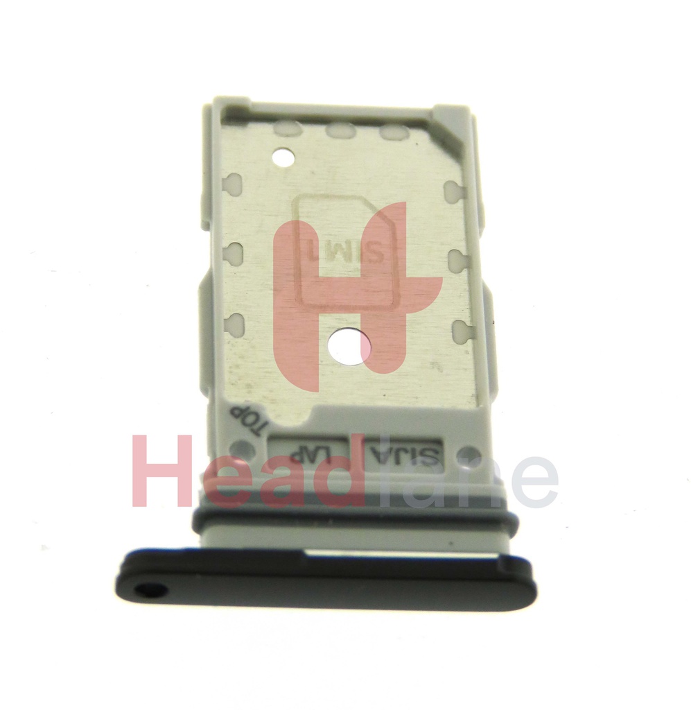 Samsung SM-S901 S906 Galaxy S22 / S22+ / Plus SIM Card Tray (Dual SIM) - Graphite