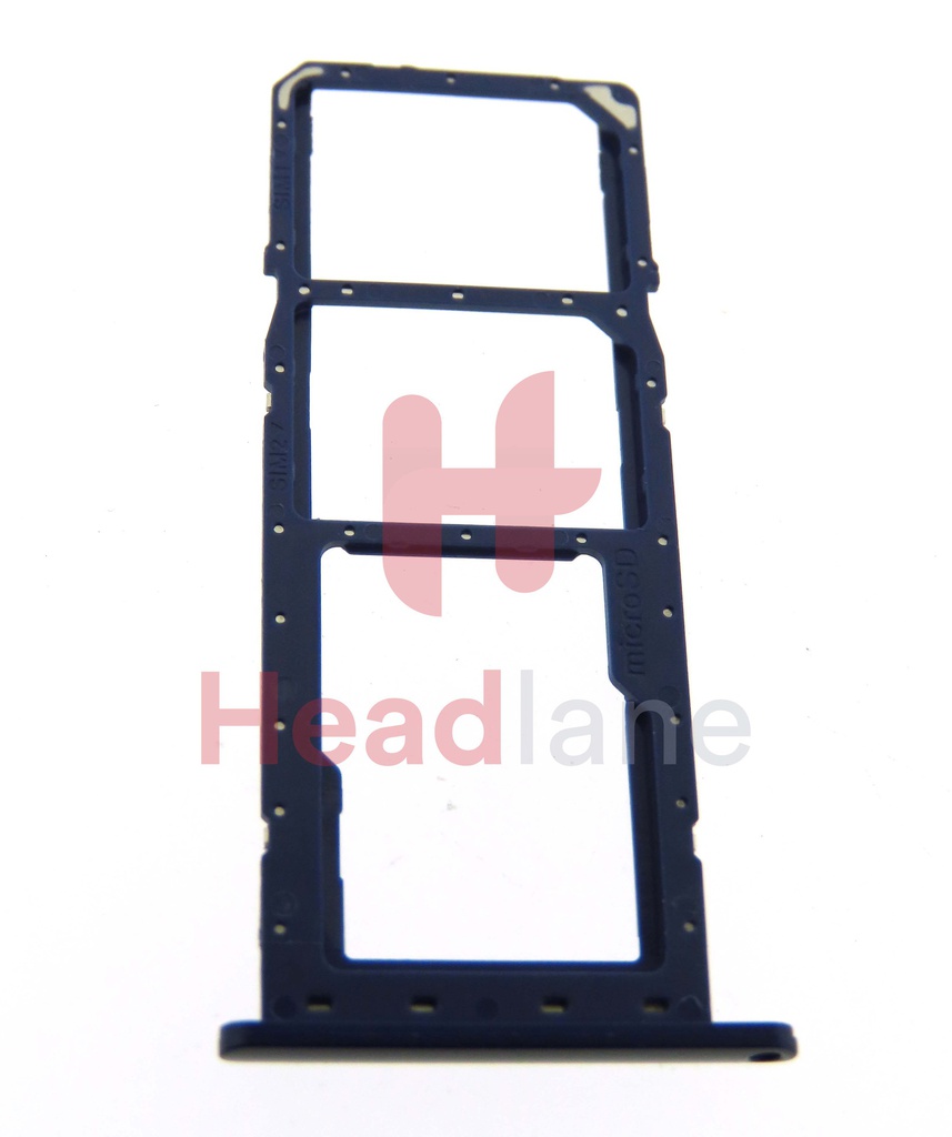 Samsung SM-A037 Galaxy A03s SIM Card Tray (Dual SIM) - Blue