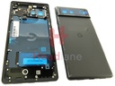 Google Pixel 6 Back / Battery Cover - Stormy Black