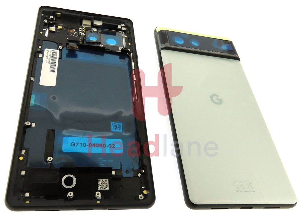 Google Pixel 6 Back / Battery Cover - Sorta Seafoam