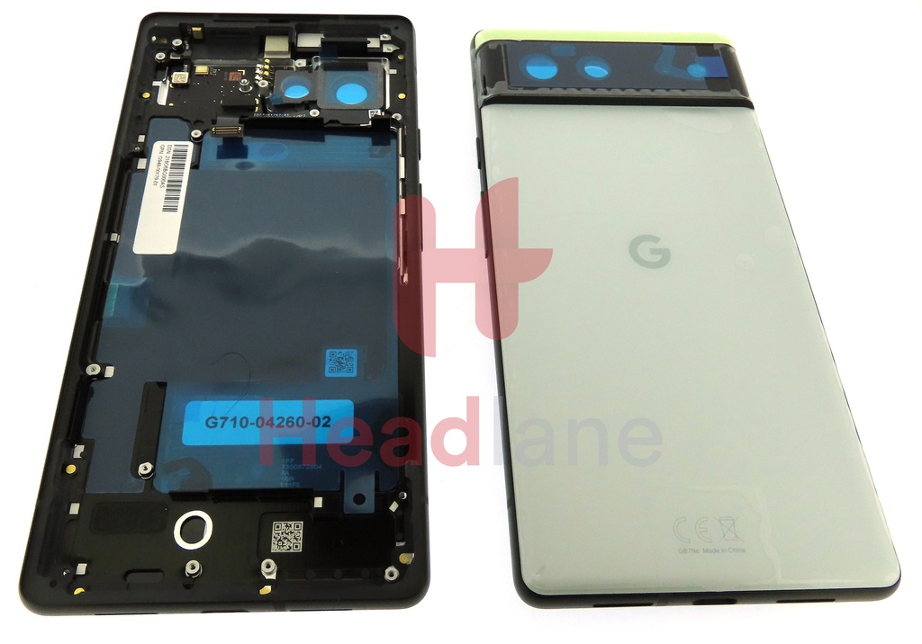 Google Pixel 6 Back / Battery Cover - Sorta Seafoam