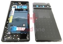 Google Pixel 6 Pro Back / Battery Cover - Stormy Black