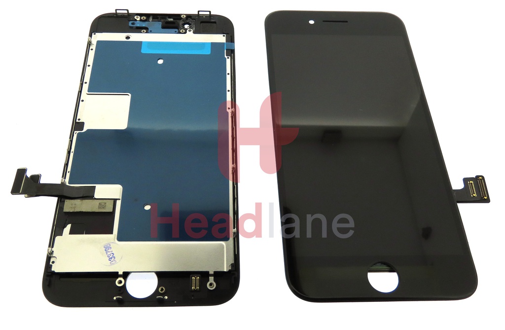 Apple iPhone 8 / SE2 LCD Display / Screen (FOG) - Black (ZY)