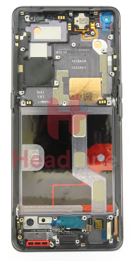 Oppo CPH2025 Find X2 Pro LCD Display / Screen + Touch - Black