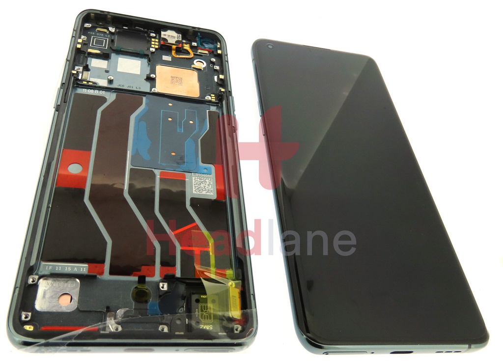 Oppo CPH2173 Find X3 Pro LCD Display / Screen + Touch - Black