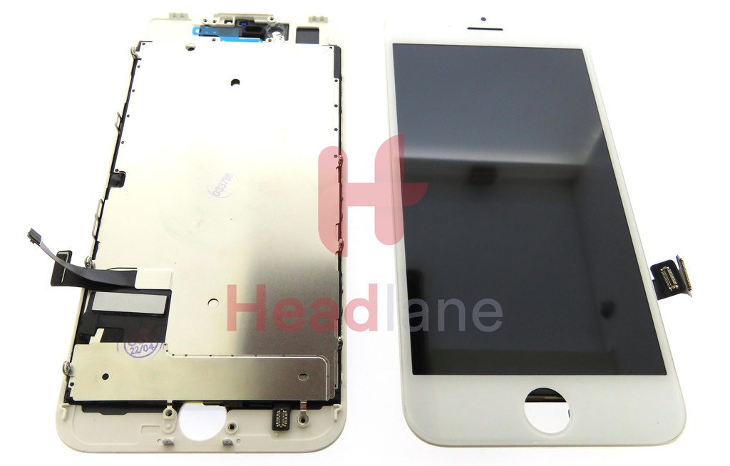 Apple iPhone 7 LCD Display / Screen (Vivid) - White (ZY)