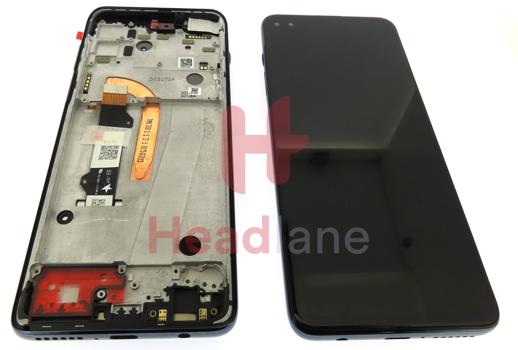 Motorola XT2125 Moto G100 LCD Display / Screen + Touch - Grey