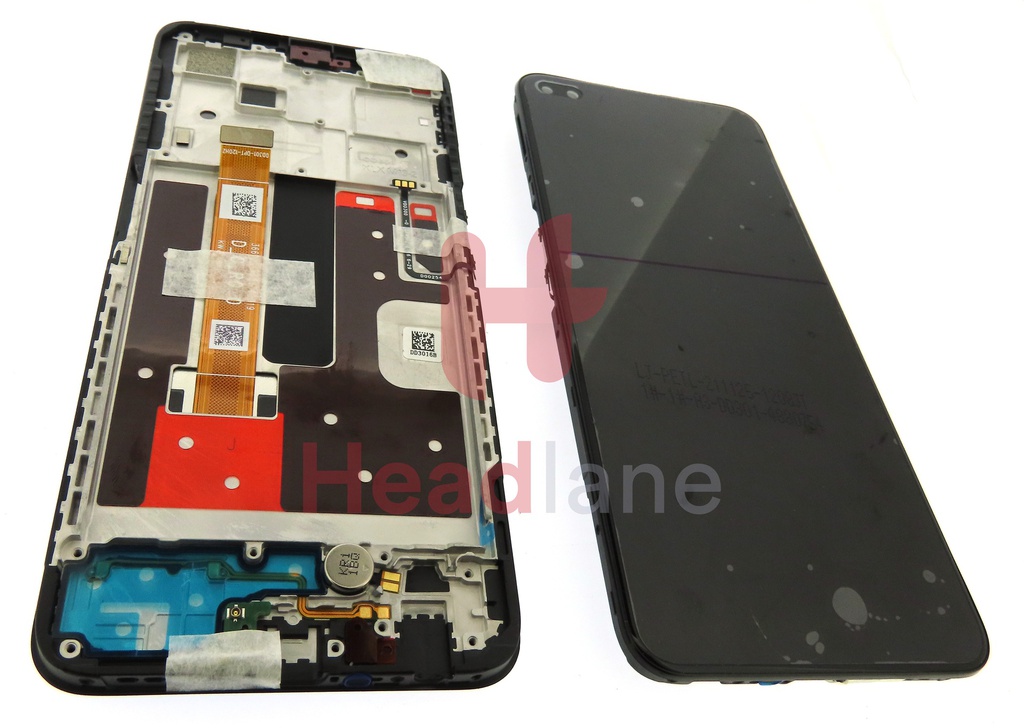 Oppo CPH2065 Reno4 Z 5G LCD Display / Screen + Touch - Black