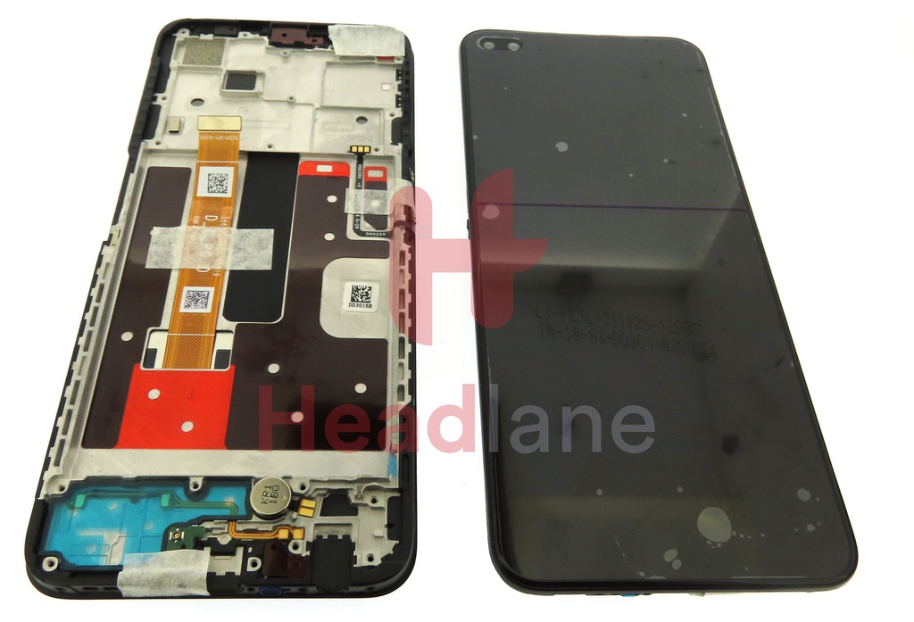 Oppo CPH2065 Reno4 Z 5G LCD Display / Screen + Touch - Black