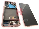 Samsung SM-G991 Galaxy S21 5G LCD Display / Screen + Touch - Phantom Pink (Without Camera)