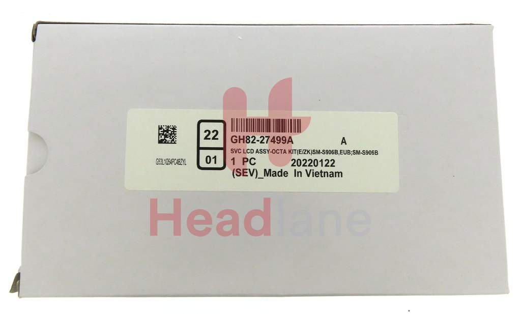 Samsung SM-S906 Galaxy S22+ / Plus LCD Display / Screen + Touch + Battery - Phantom Black