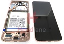 Samsung SM-S906 Galaxy S22+ / Plus LCD Display / Screen + Touch + Battery - Pink Gold
