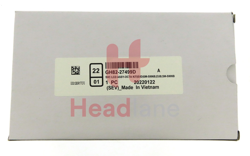 Samsung SM-S906 Galaxy S22+ / Plus LCD Display / Screen + Touch + Battery - Pink Gold