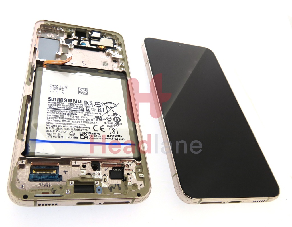 Samsung SM-S906 Galaxy S22+ / Plus LCD Display / Screen + Touch + Battery - Violet