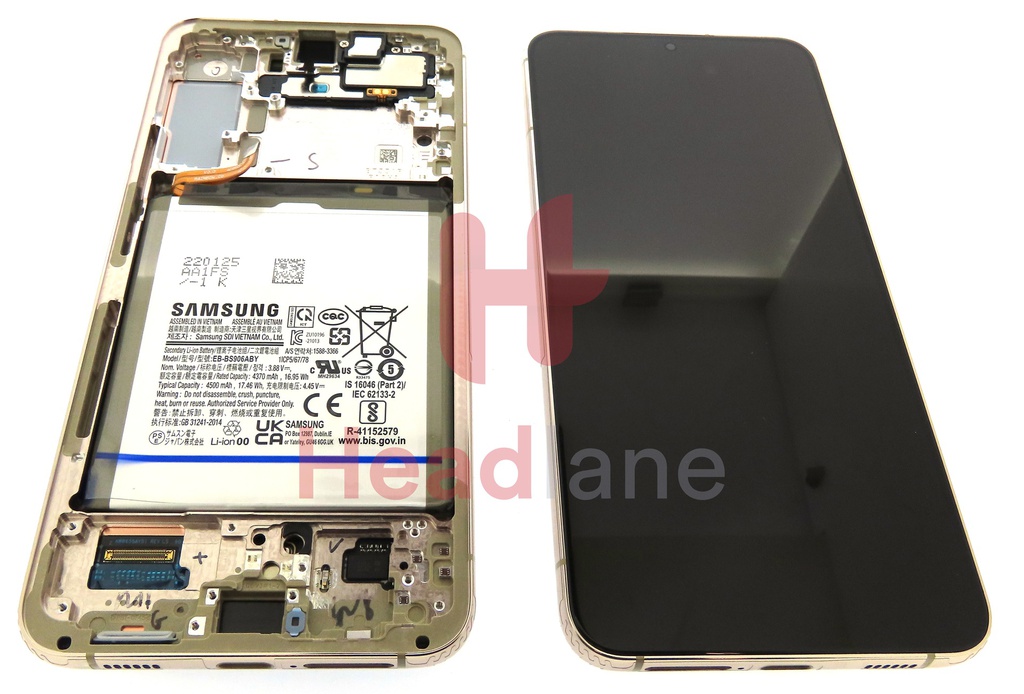 Samsung SM-S906 Galaxy S22+ / Plus LCD Display / Screen + Touch + Battery - Violet