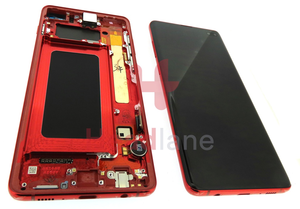 Samsung SM-G975 Galaxy S10+ / S10 Plus LCD Display / Screen + Touch - Cardinal Red