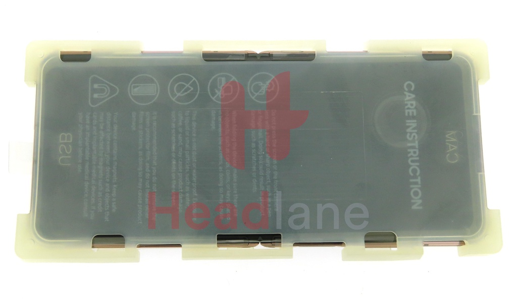 Samsung SM-F707 Galaxy Z Flip 5G LCD Display / Screen + Touch - Mystic Bronze (No Camera)