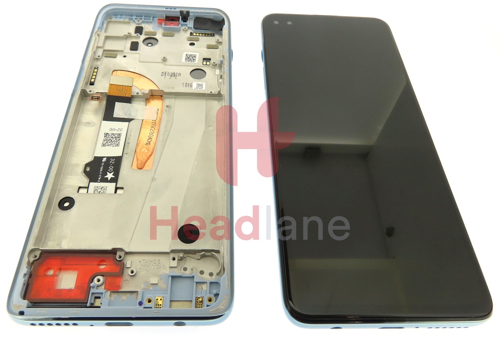 Motorola XT2125 Moto G100 LCD Display / Screen + Touch - White