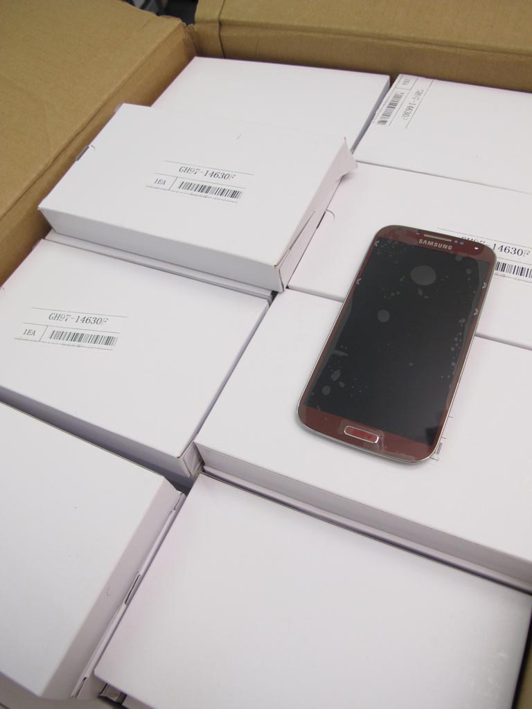 Samsung GT-I9500 Galaxy S4 LCD / Touch - Red