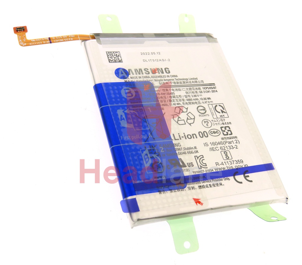 Samsung SM-M135 A136 Galaxy M13 A13 5G EB-BM135ABS Battery