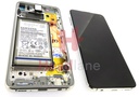 Samsung SM-G970 Galaxy S10E LCD Display / Screen + Touch + Battery - Prism White