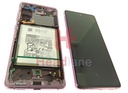 Samsung SM-G781 Galaxy S20 FE 5G LCD Display / Screen + Touch + Battery - Cloud Lavender