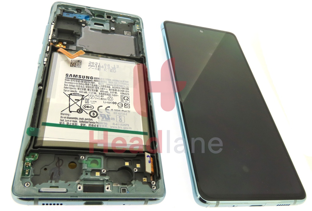 Samsung SM-G781 Galaxy S20 FE 5G LCD Display / Screen + Touch + Battery - Cloud Mint