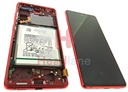 Samsung SM-G781 Galaxy S20 FE 5G LCD Display / Screen + Touch + Battery - Cloud Red