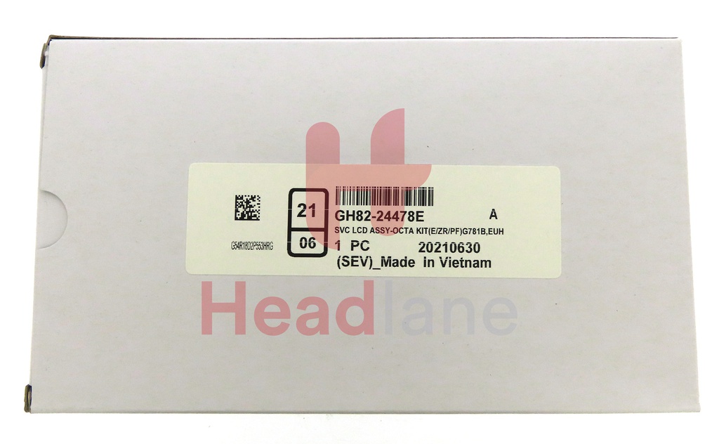 Samsung SM-G781 Galaxy S20 FE 5G LCD Display / Screen + Touch + Battery - Cloud Red