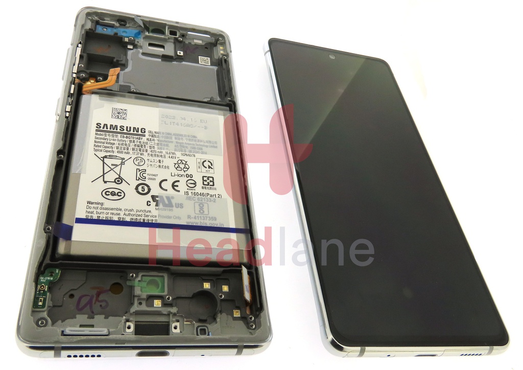 Samsung SM-G781 Galaxy S20 FE 5G LCD Display / Screen + Touch + Battery - Cloud White