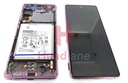 Samsung SM-G781 Galaxy S20 FE 5G LCD Display / Screen + Touch + Battery - Cloud Lavender