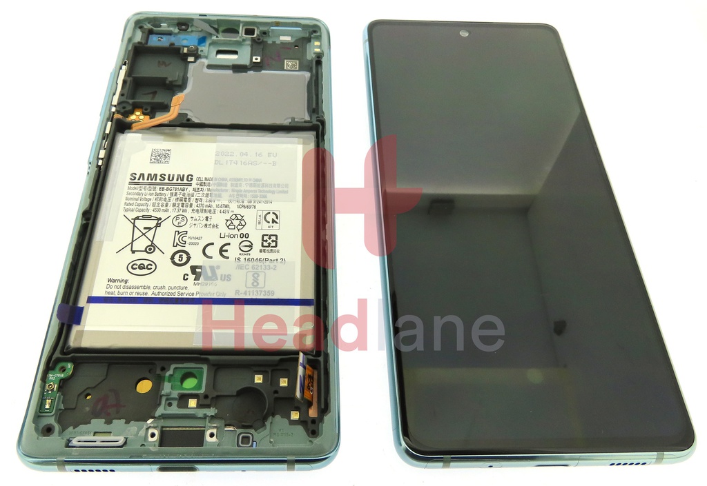 Samsung SM-G781 Galaxy S20 FE 5G LCD Display / Screen + Touch + Battery - Cloud Mint