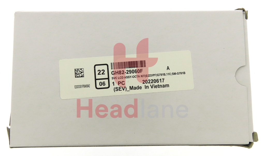 Samsung SM-G781 Galaxy S20 FE 5G LCD Display / Screen + Touch + Battery - Cloud Orange