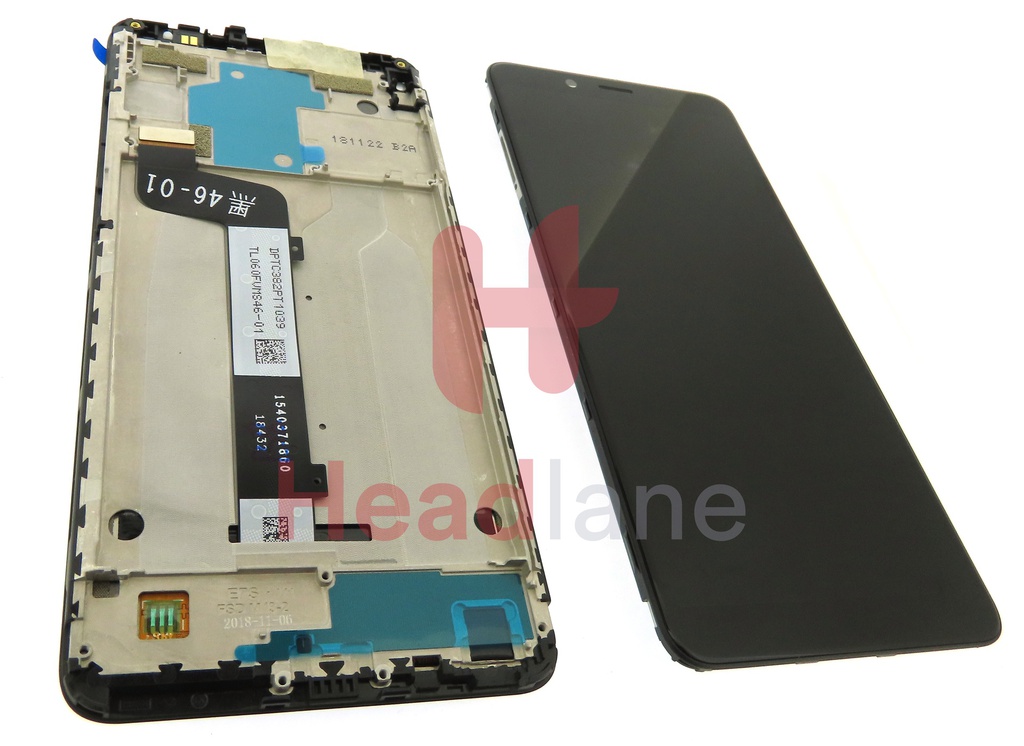 Xiaomi Redmi Note 5 LCD Display / Screen + Touch - Black