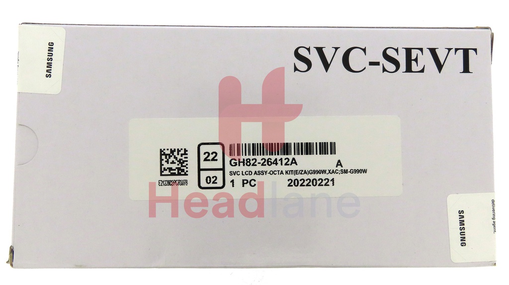 Samsung SM-G990 Galaxy S21 FE LCD Display / Screen + Touch + Battery - Grey