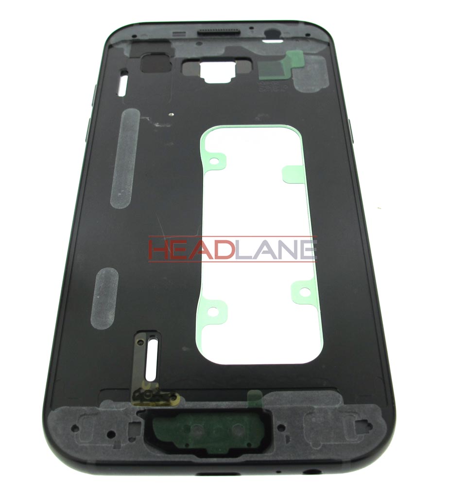 Samsung SM-A520 Galaxy A5 (2017) Middle Cover/Chassis- Black