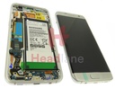 Samsung SM-G935F Galaxy S7 Edge LCD Display / Screen + Touch + Battery - Silver