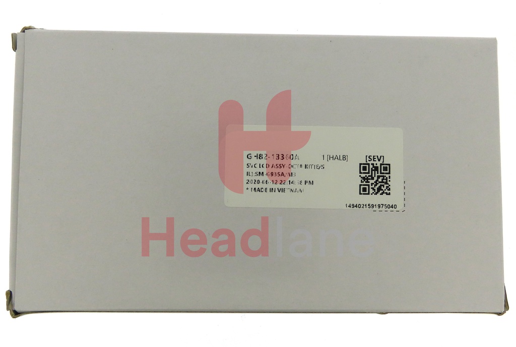 Samsung SM-G935F Galaxy S7 Edge LCD Display / Screen + Touch + Battery - Silver