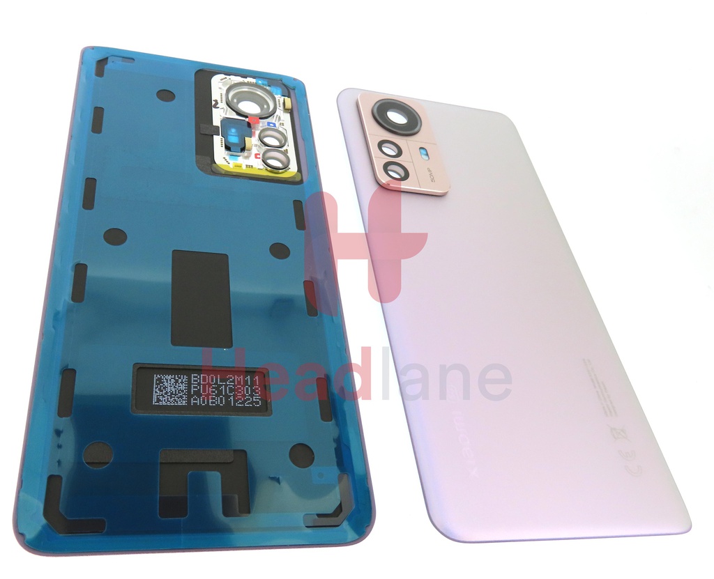Xiaomi 12 Pro Back / Battery Cover - Purple