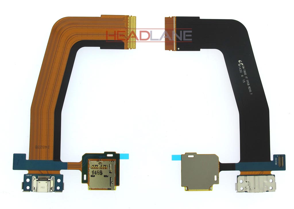 Samsung SM-T805 Galaxy Tab S 10.5 LTE Charging Port Flex